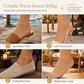 ⏳🔥LIMITED-TIME 50% OFF! ⏰✨Women Double Layer Gold Tone Heart Charm Anklet with Small Beads Foot Jewelry Gift✨