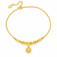 ⏳🔥LIMITED-TIME 50% OFF! ⏰✨Women Double Layer Gold Tone Heart Charm Anklet with Small Beads Foot Jewelry Gift✨