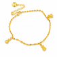 ⏳🔥LIMITED-TIME 50% OFF! ⏰✨Women Double Layer Gold Tone Heart Charm Anklet with Small Beads Foot Jewelry Gift✨