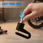 ⏳🔥LIMITED-TIME 50% OFF! ⏰Heavy-Duty Disc Brake Lock – Press-to-Lock Anti-Theft Security🗝️