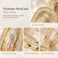⏳🔥LIMITED-TIME 50% OFF! ⏰Gold Tone Rhinestone Pixiu and Vajra Pestle Ethnic Style Jewelry🌸