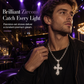 ⏳🔥LIMITED-TIME 50% OFF! ⏰Hip Hop Double Layer Baguette Rhinestone Cross Brass with Figaro Chain✝️