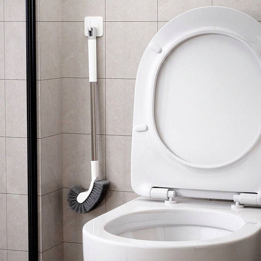⏳🔥LIMITED-TIME 50% OFF! ⏰Long Handle Toilet Brush with Curved Head🚽
