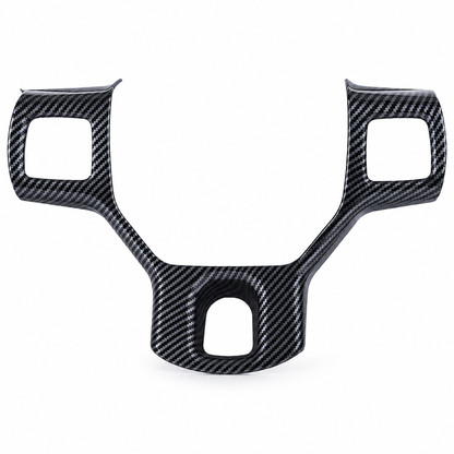 ⏳🔥LIMITED-TIME 50% OFF! ⏰🚛 Steering Wheel Trim Cover For RAM Trucks – Carbon Look, Scratch-proof, Snap-on 🛠️