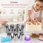 ⏳🔥LIMITED-TIME 50% OFF! ⏰Multi-Shape Cake Decorating Piping Tips Set🍰