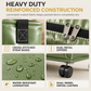 ⏳🔥LIMITED-TIME 50% OFF! ⏰Large Capacity Waterproof Foldable Moving Bag with Wheels Heavy Duty Rolling Storage Tote for College Dorm and Household Organization🛍️