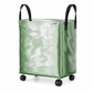 ⏳🔥LIMITED-TIME 50% OFF! ⏰Large Capacity Waterproof Foldable Moving Bag with Wheels Heavy Duty Rolling Storage Tote for College Dorm and Household Organization🛍️
