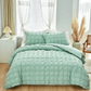 ⏳🔥LIMITED-TIME 50% OFF! ⏰🛏️ Minimalist Seersucker Duvet Cover Set – 3-Piece Solid Color Bedding Set, Soft & Breathable for Bedroom ✨