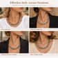 ⏳🔥LIMITED-TIME 50% OFF! ⏰✨Vintage Snake Pattern Geometric Link Bold Statement Clavicle Chain Jewelry🐍