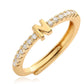 ⏳🔥LIMITED-TIME 50% OFF! ⏰Minimalist Adjustable Initial Ring for Women💍