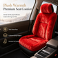 ⏳🔥LIMITED-TIME 50% OFF! ⏰Universal Winter Warm Plush Car Seat Covers Solid Color Comfortable Car Seat Cushion Set🚗