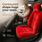 ⏳🔥LIMITED-TIME 50% OFF! ⏰Universal Winter Warm Plush Car Seat Covers Solid Color Comfortable Car Seat Cushion Set🚗
