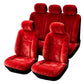 ⏳🔥LIMITED-TIME 50% OFF! ⏰Universal Winter Warm Plush Car Seat Covers Solid Color Comfortable Car Seat Cushion Set🚗