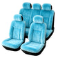 ⏳🔥LIMITED-TIME 50% OFF! ⏰Universal Winter Warm Plush Car Seat Covers Solid Color Comfortable Car Seat Cushion Set🚗