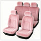 ⏳🔥LIMITED-TIME 50% OFF! ⏰Universal Winter Warm Plush Car Seat Covers Solid Color Comfortable Car Seat Cushion Set🚗
