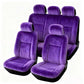 ⏳🔥LIMITED-TIME 50% OFF! ⏰Universal Winter Warm Plush Car Seat Covers Solid Color Comfortable Car Seat Cushion Set🚗
