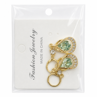 ⏳🔥LIMITED-TIME 50% OFF! ⏰🌈Elegant Rhinestone Water Drop Dangle Earrings💎