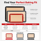 ⏳🔥LIMITED-TIME 50% OFF! ⏰Non Stick Silicone Baking Mat Heat Resistant Fiberglass Oven Liner Sheet for Macarons and Pastry