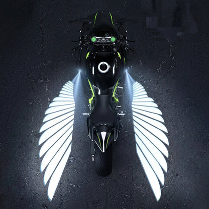 ⏳🔥LIMITED-TIME 50% OFF! ⏰Motorcycle LED Angel Wings Ground Projection Lights