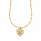 ⏳🔥LIMITED-TIME 50% OFF! ⏰ 18K Gold Plated Evil Eye Heart Necklace & Earrings Jewelry Set🧿✨