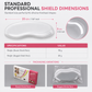 ⏳🔥LIMITED-TIME 50% OFF! ⏰🥽50Pcs Disposable Transparent Haircut Face Shields, adhesive visor for bangs trimming & hair dyeing💈