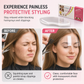 ⏳🔥LIMITED-TIME 50% OFF! ⏰🥽50Pcs Disposable Transparent Haircut Face Shields, adhesive visor for bangs trimming & hair dyeing💈