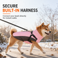 ⏳🔥LIMITED-TIME 50% OFF! ⏰Reflective Padded Dog Winter Vest with Leash Attachment