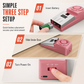 ⏳🔥LIMITED-TIME 50% OFF! ⏰Portable door stop alarm with siren, travel safety door blocker for hotel & home🚪🛡️