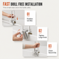 ⏳🔥LIMITED-TIME 50% OFF! ⏰No-Drill Height Adjustable Non-Slip Bathtub Grab Bar🛁