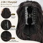 💜2026 NEW IN £14.99!!⚡50K+ SOLD! 💜Curly Wavy Frizzy Hair Extension with Ponytail