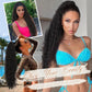 💜2026 NEW IN £14.99!!⚡50K+ SOLD! 💜Curly Wavy Frizzy Hair Extension with Ponytail